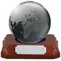 Finely Crafted Glass World Globe thumbnail