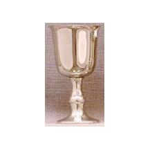 Plain Goblet Chalice made from Pewter