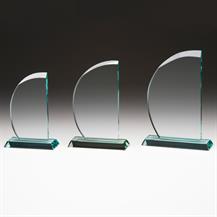 Jade Impulse Wave Crystal Award CR7179