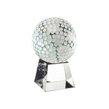 Optical Crystal Golf Ball with Clear Base