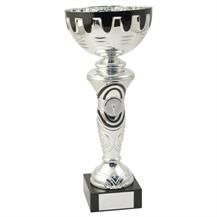 JR22-CT25 Silver/Black Bowl Trophy 