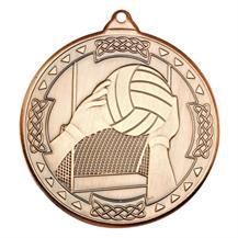 M85BZ Gaelic Football Celtic Medal 