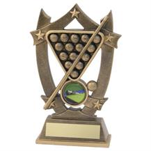 Billiards 8 Ball Trophy with Custom Engraving Crown Awards 6X6 Billiards Male Plaque Award 