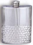 Half-Hammered Pewter Flask