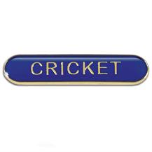 SB055B Cricket Bar Badge