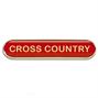 SB053R BarBadge Cross Country Red (N) thumbnail