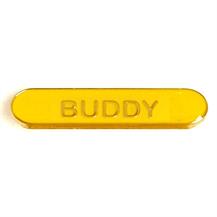 SB027Y BarBadge Buddy Yellow