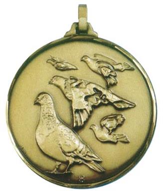 Faceted Pigeon Medal