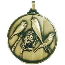 Faceted Birds Medal