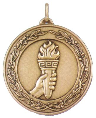 Laurel Series Economy  Medal - Torch