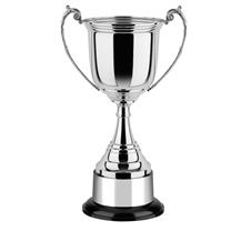 3 Sizes Silver Nickel Plated Trophy Cup Award Swatkins PSR5-1