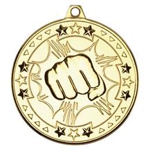 Martial Arts Medal Gold M74G