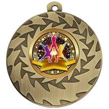 Bronze Cheerleader Medals PR006_012