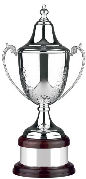 Silver Plated Trophy L522A