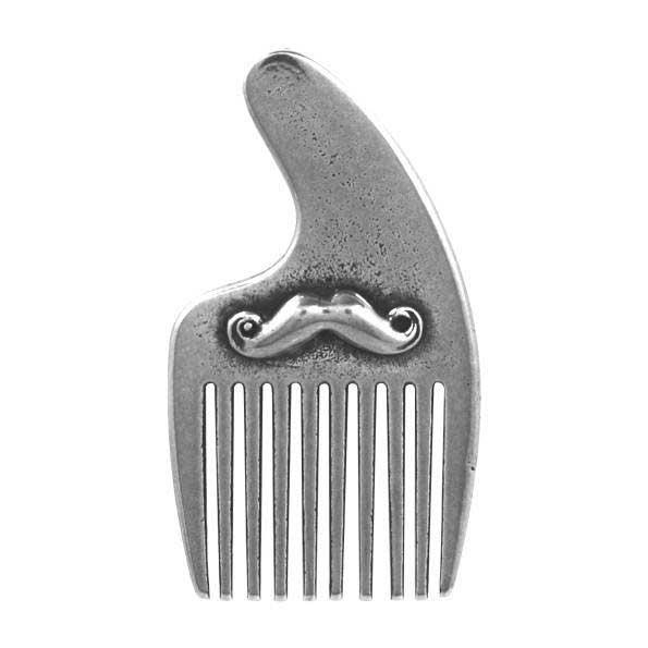 Miniature Beard Comb with Moustache design MG004 | TrophiesandMedals.com
