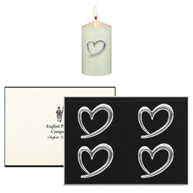 Candle Pins Hearts CAN01