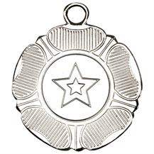 M519S Silver Medal Tudor Rose