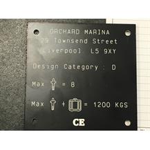 Rigid Laminate Technical Plaque