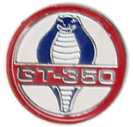 COBRA GT-350 35mm Car Badge