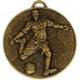 AM931B 60mm Bronze Football Medal thumbnail