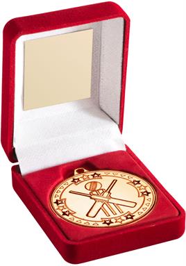 JR6-TY40C-Cricket-Medal