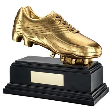 175mm Free Engraving gw Premier 3D Golden Boot Football Trophy A1391 