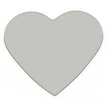 Silver Heart Engraving Plate S132