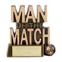 Man of the Match Football Trophy A878