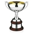 Gold Inside Silverplated Trophy 449