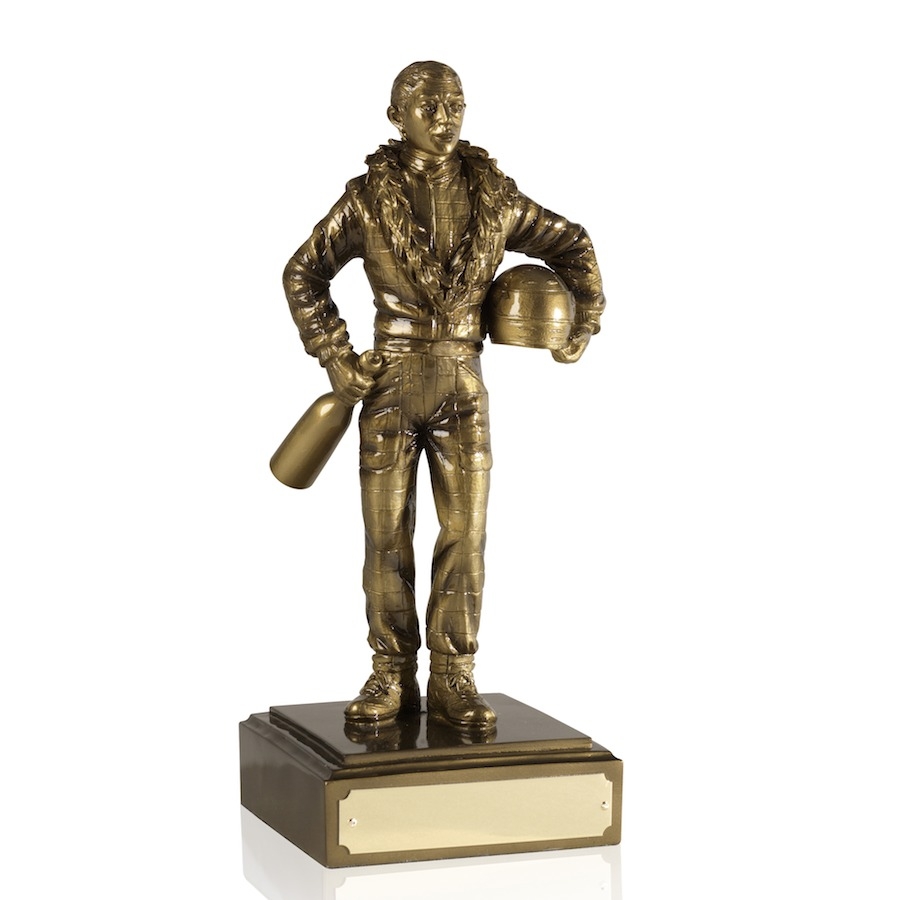 Gaelic Football Referee Figure Award Antique Bronze Resin Trophy FREE engraving