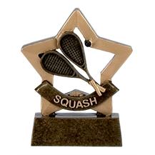 Squash Trophy Mini Star Award - A970