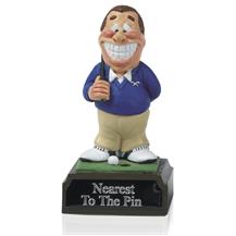 4inch Hand Painted Golf Figure - Nearest To The Pin - H08