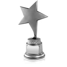 Antique Silver Finish Star Award - SRS86