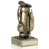 Presentation Golf Bag Figures in Light Bronze Finish - Available in 3 sizes - RS46