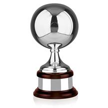 Silverplated Bowling Ball Award - 779
