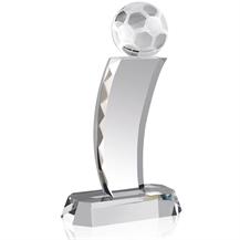 Optical Crystal Football Column Award - AC36