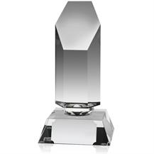 Optical Crystal Hexagon Award - AC57