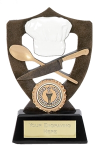 Personalised Cooking Come Dine With Me SOLID RESIN AWARD FREE ENGRAVING 