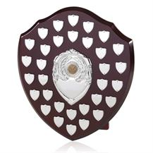 Large Traditional Perpetual Shield Awards - 14inch - 32 Shield - BPS32/14