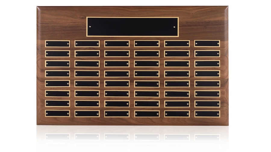 48 Entry Perpetual Wall Plaque - WP05