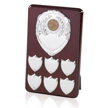 Perpetual Plaques for Centres - 8inch - 6 shield - PSV6