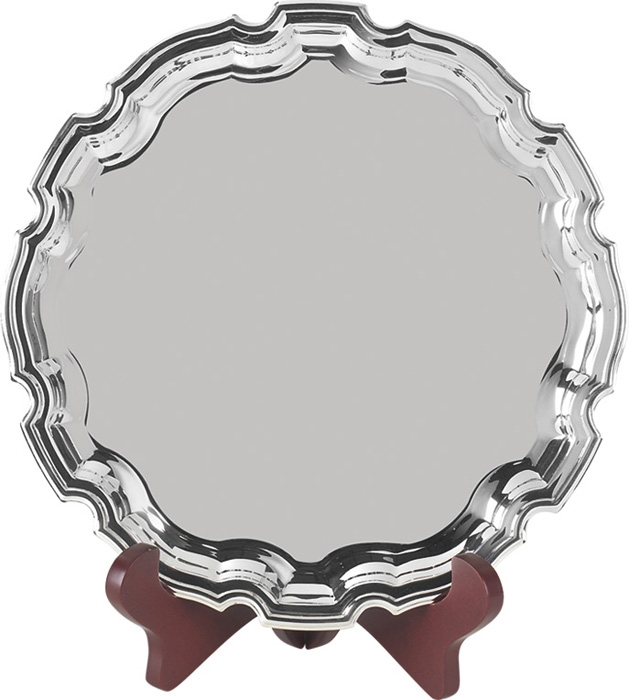 Nickel Plated Heavyweight Salvers - 5 sizes - S3