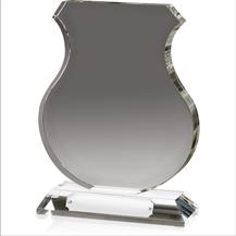 Optical Crystal Shield Shape Award - AC63