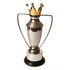 Nickel Plated Crown Trophy Cup - 4 sizes - A324