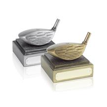 Longest Drive Golf Club Heads - Antique Gold and Silver - RS71 and SRS71