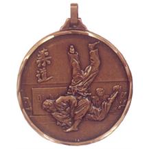 Faceted Judo Medal