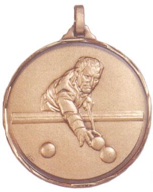 Faceted Cue Sports Medal