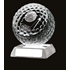 Beautiful Glass Golf 'Nearest The Pin' Ball Trophy