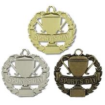 Sports Day Medal - Bronze, Silver & Gold