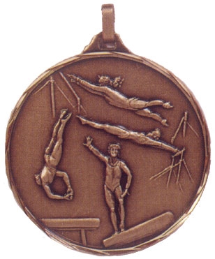 Faceted Gymnastics Medal